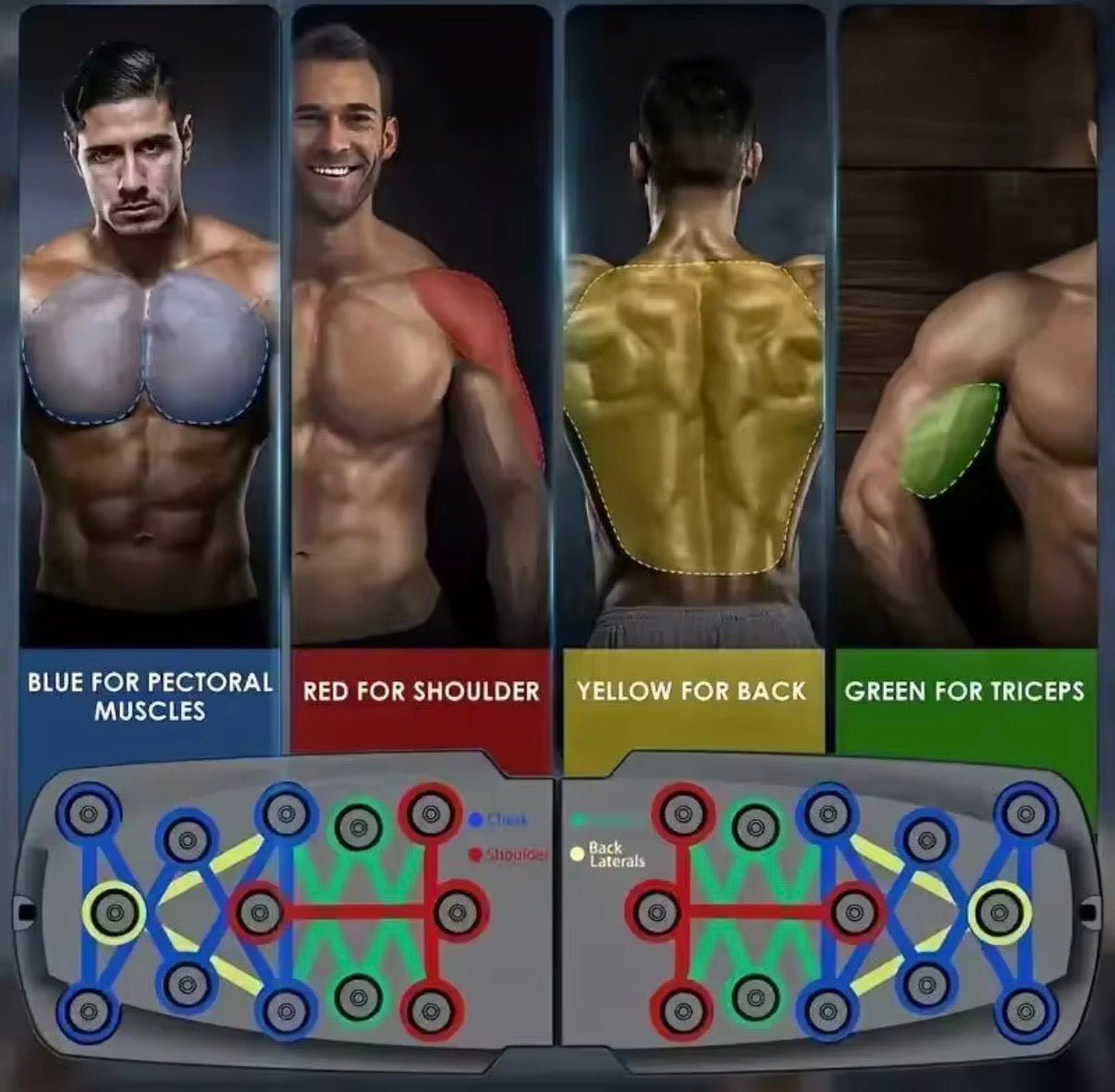 Upgraded Push Up Board